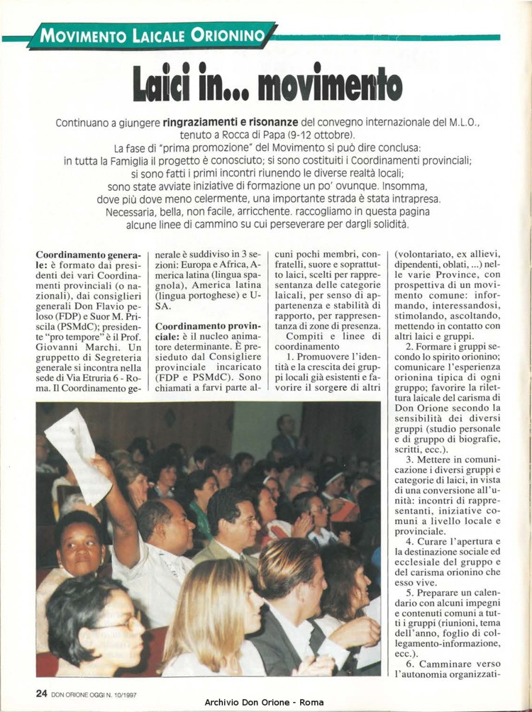 Don Orione oggi, 1997, 10, pagina 24