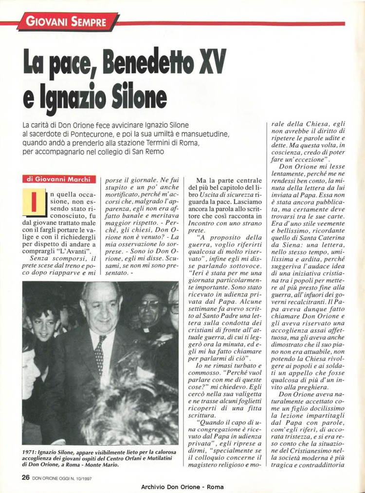 Don Orione oggi, 1997, 10, pagina 26
