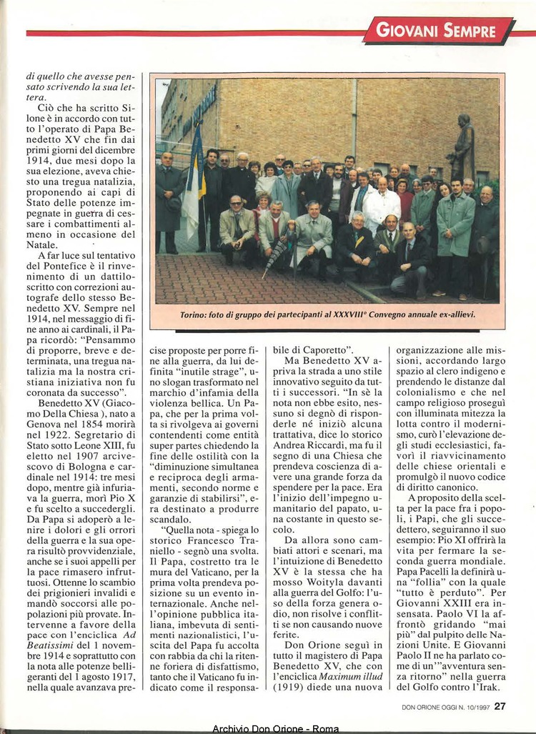 Don Orione oggi, 1997, 10, pagina 27