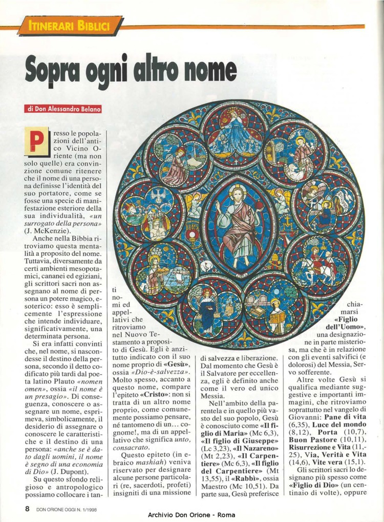 Don Orione oggi, 1998, 01, pagina 8