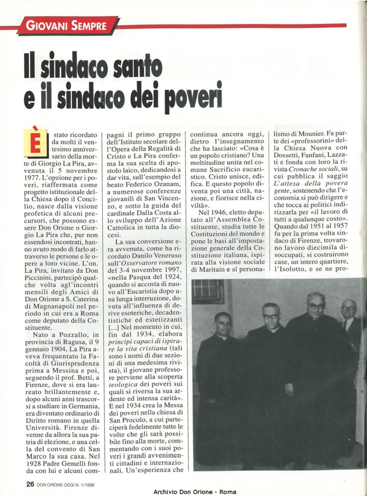 Don Orione oggi, 1998, 01, pagina 26