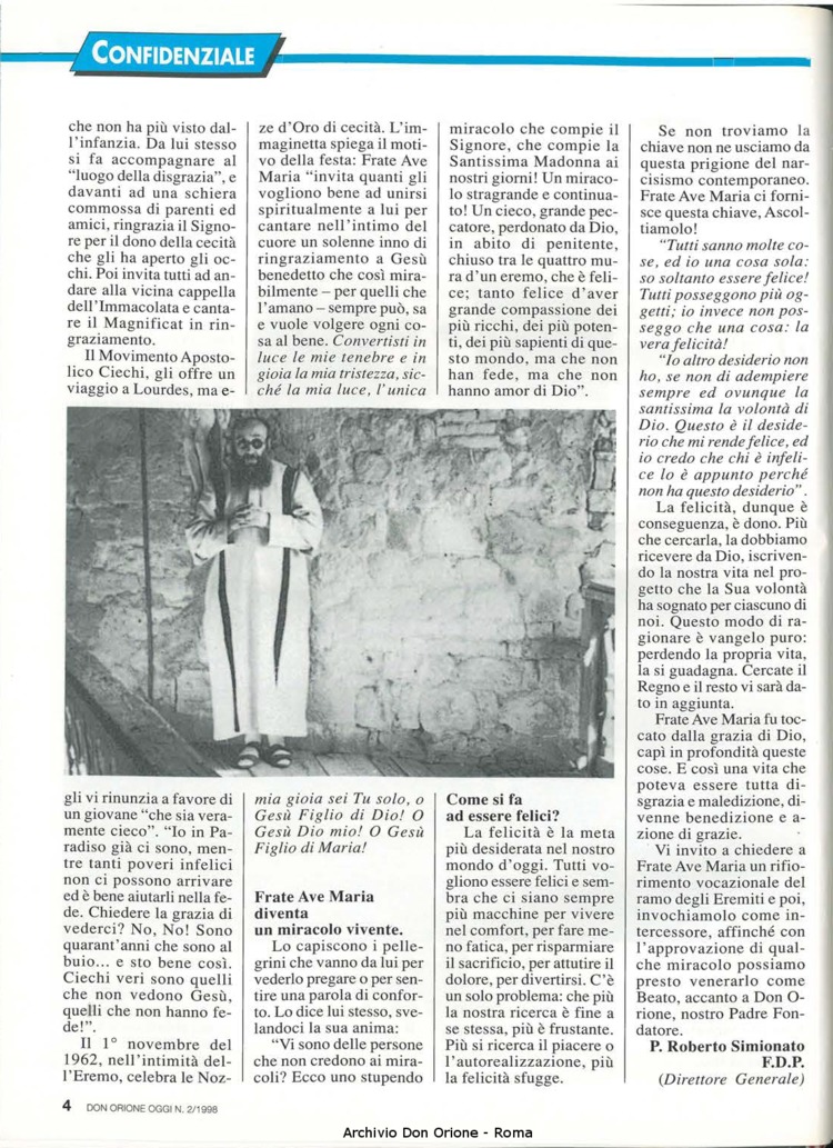Don Orione oggi, 1998, 02, pagina 4