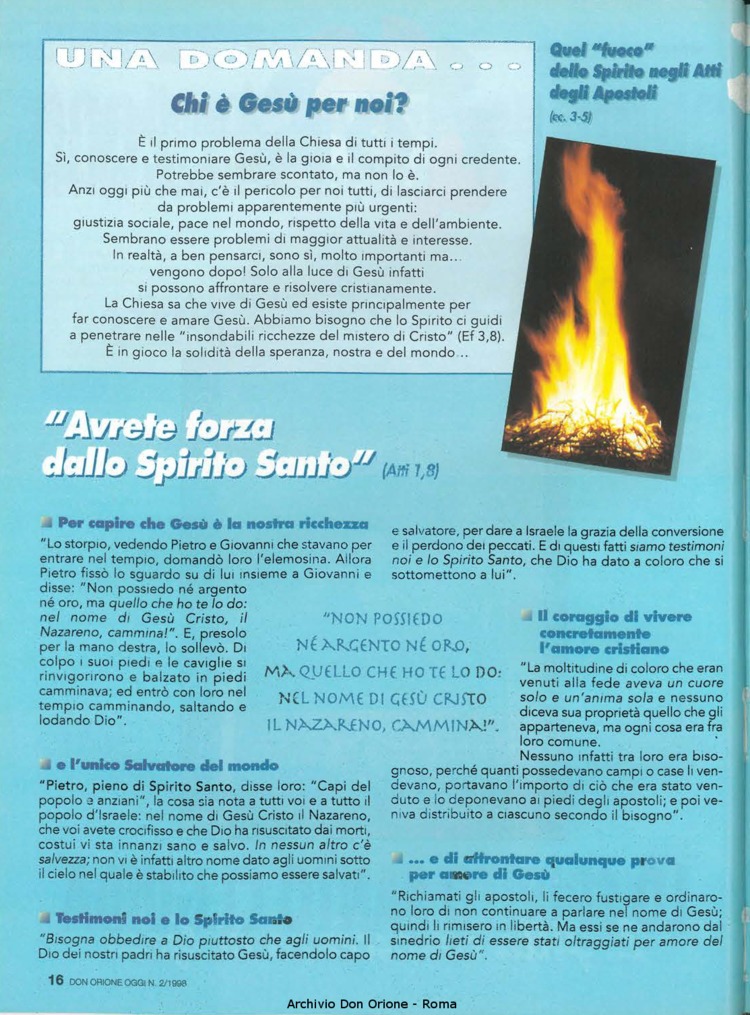 Don Orione oggi, 1998, 02, pagina 16