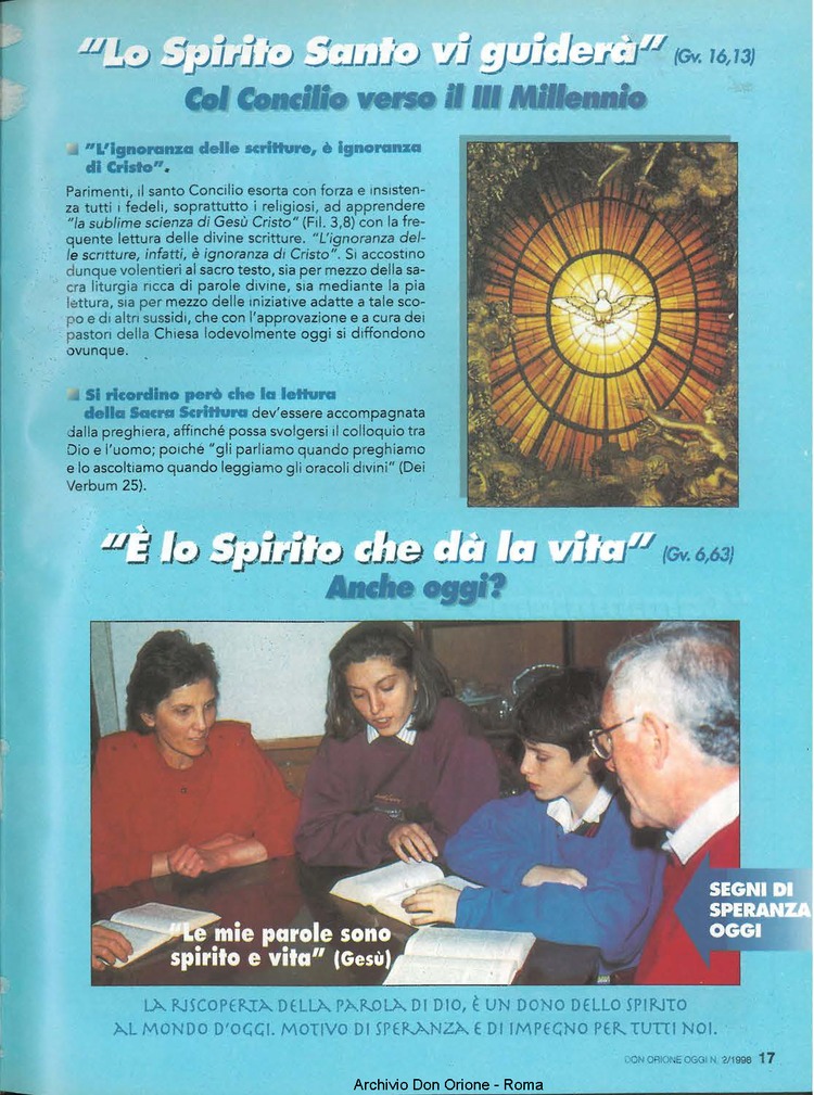 Don Orione oggi, 1998, 02, pagina 17