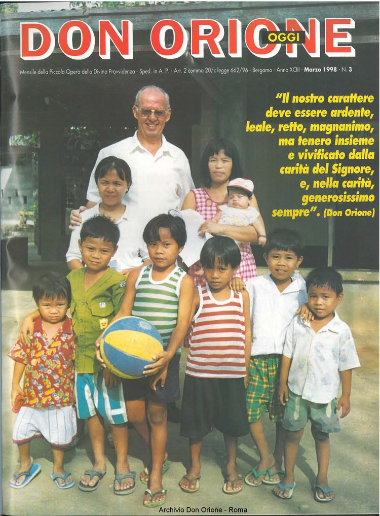 Don Orione oggi, 1998, 03, pagina 1