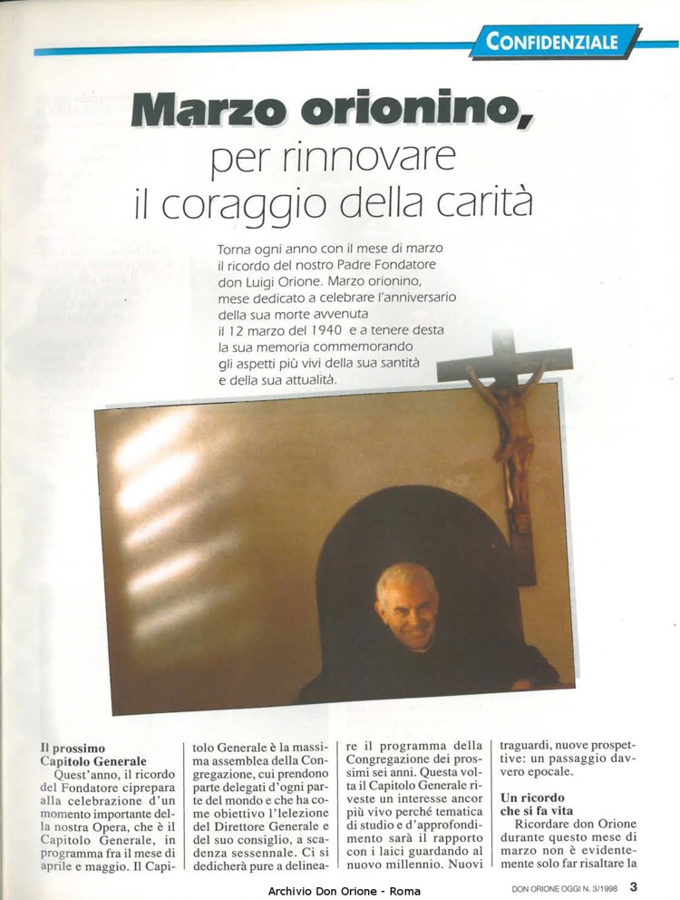 Don Orione oggi, 1998, 03, pagina 3