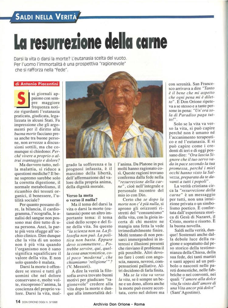 Don Orione oggi, 1998, 03, pagina 14