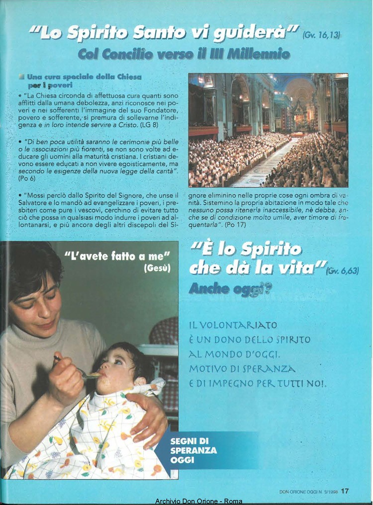 Don Orione oggi, 1998, 03, pagina 17
