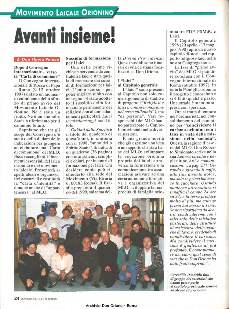Don Orione oggi, 1998, 03, pagina 24