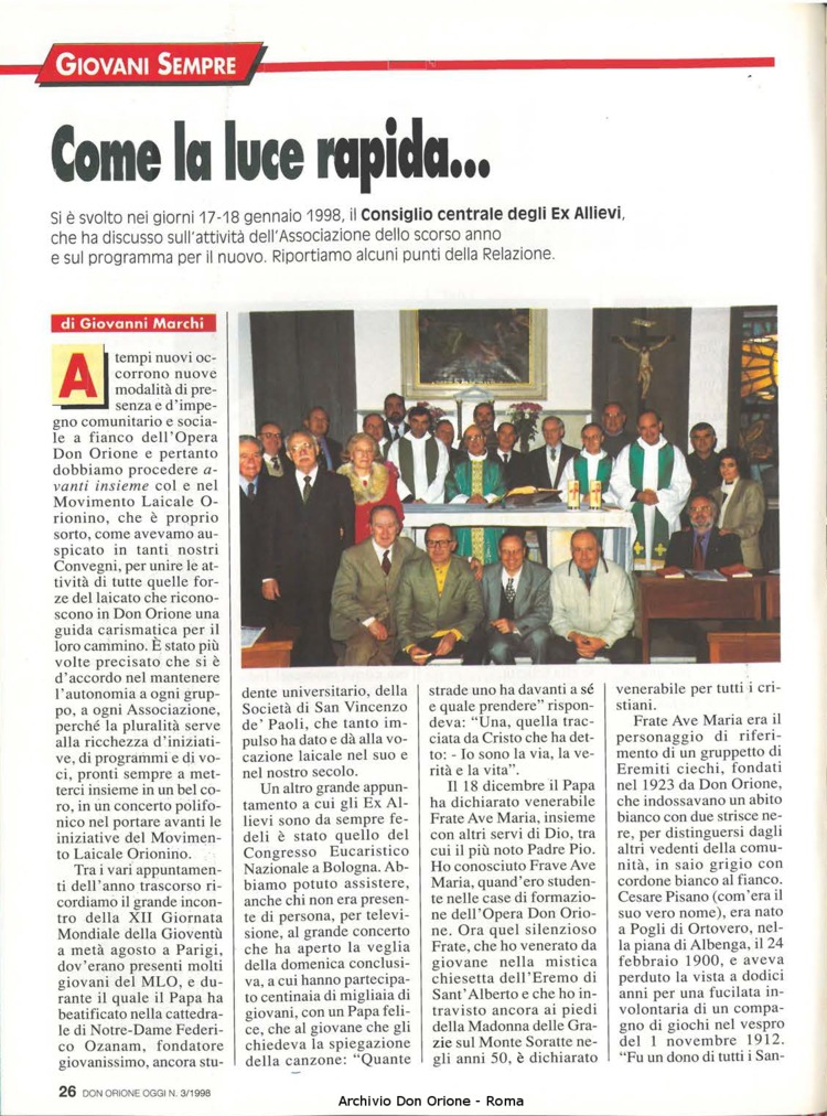Don Orione oggi, 1998, 03, pagina 26