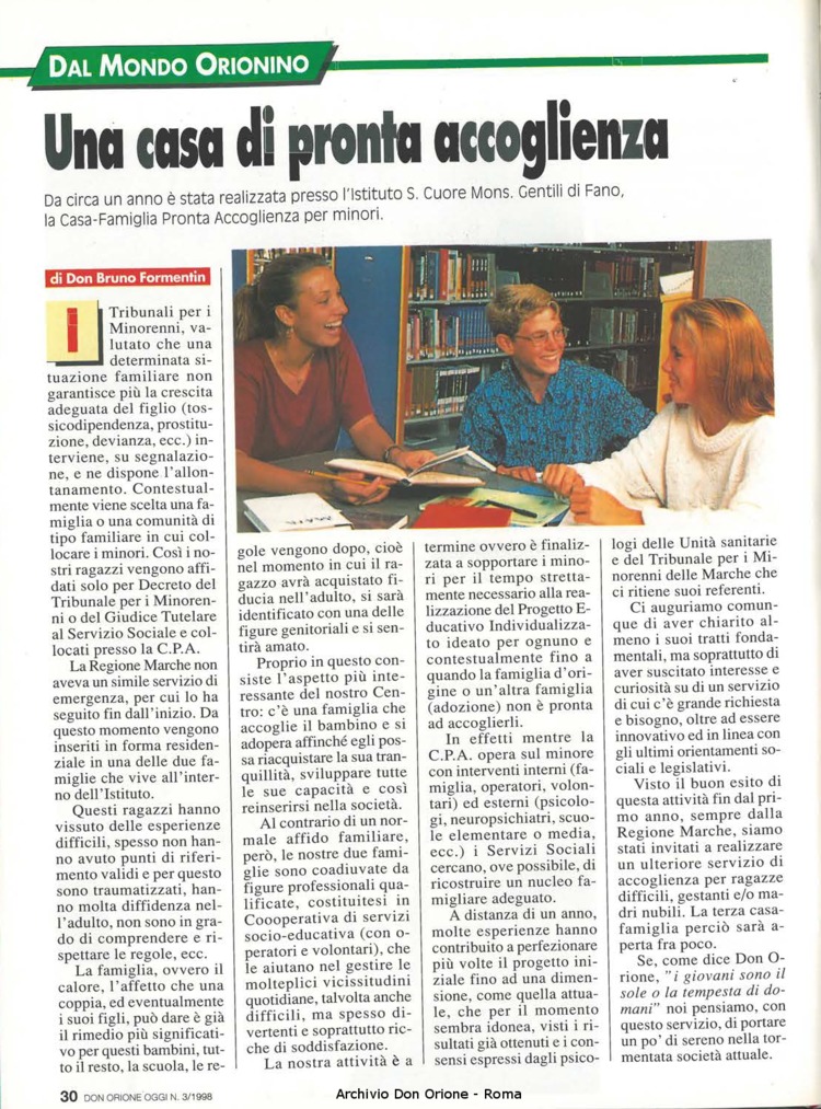 Don Orione oggi, 1998, 03, pagina 30