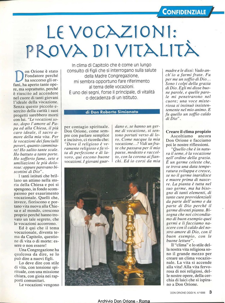 Don Orione oggi, 1998, 04, pagina 3