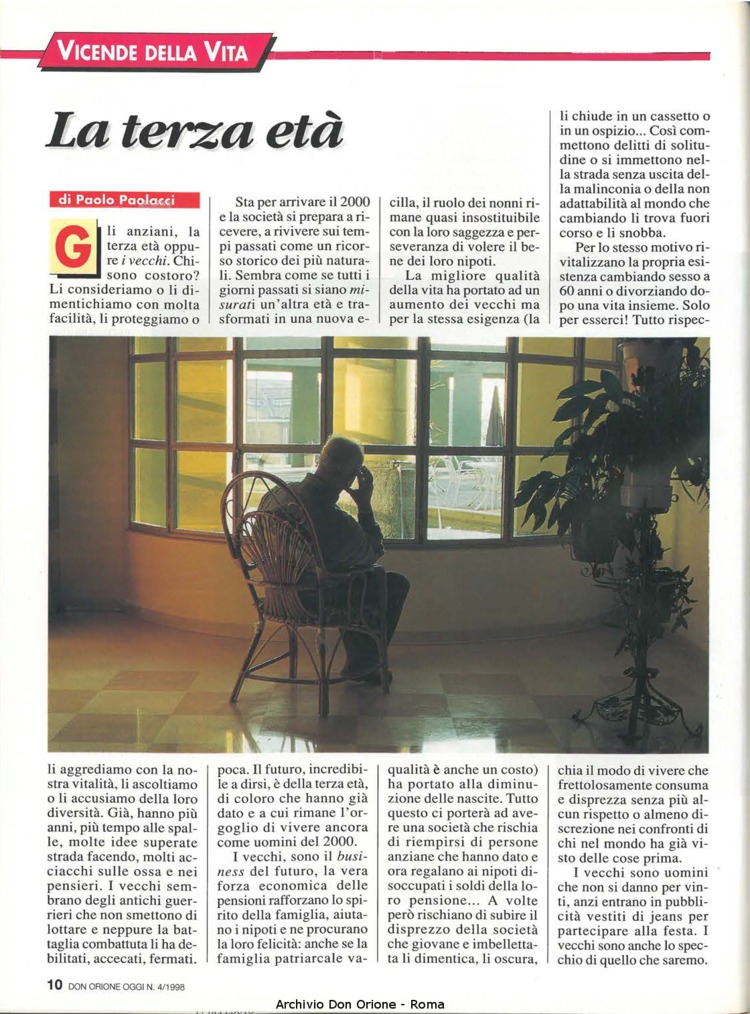 Don Orione oggi, 1998, 04, pagina 10