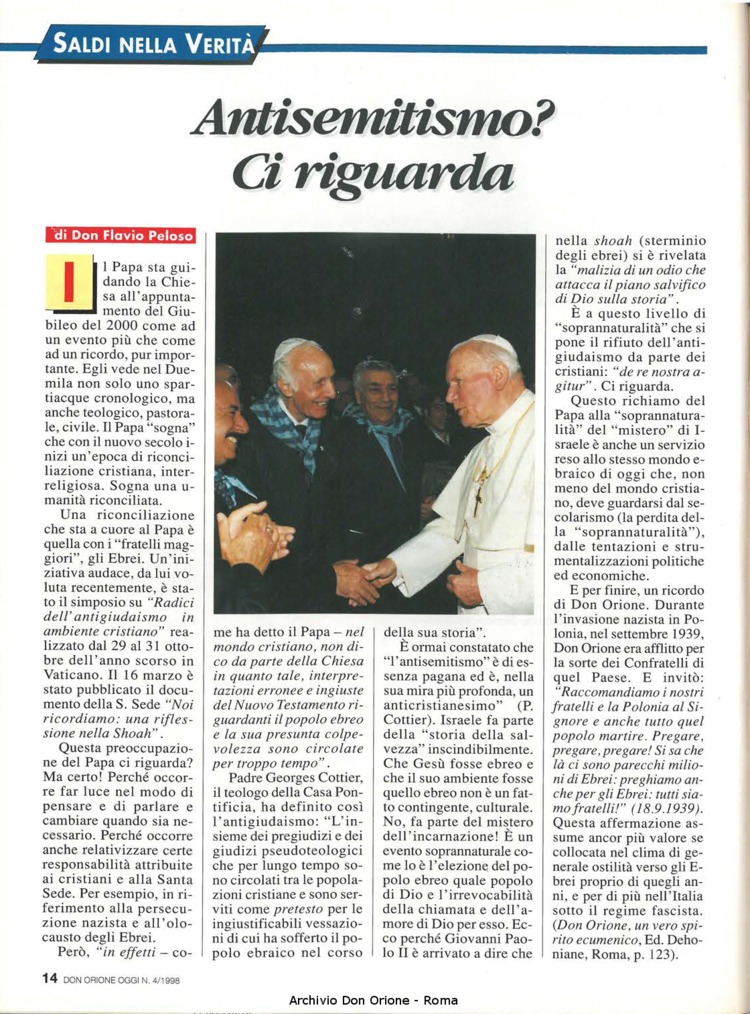 Don Orione oggi, 1998, 04, pagina 14