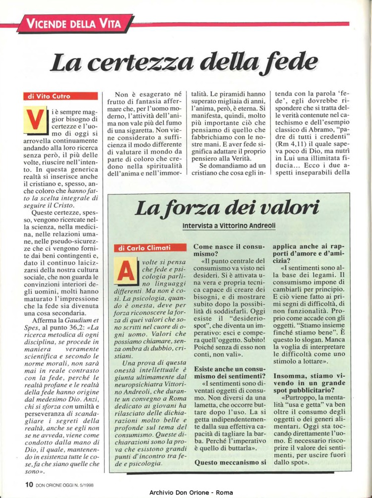 Don Orione oggi, 1998, 05, pagina 10