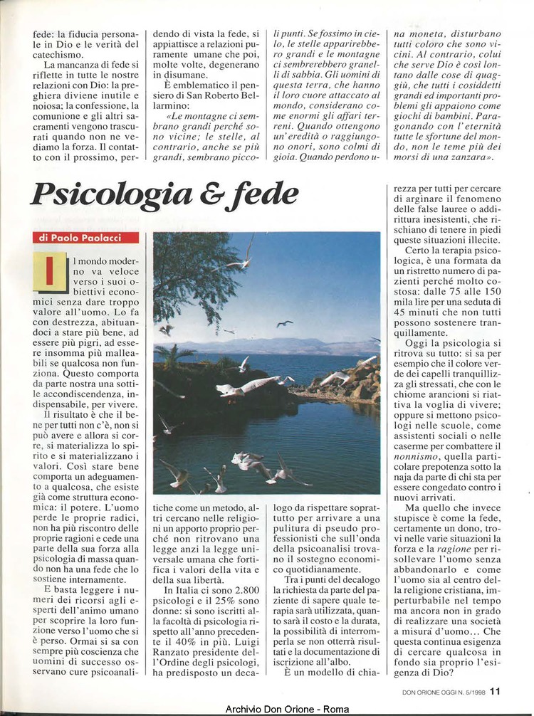 Don Orione oggi, 1998, 05, pagina 11