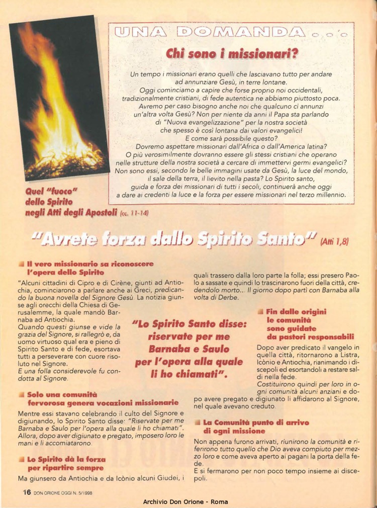 Don Orione oggi, 1998, 05, pagina 16