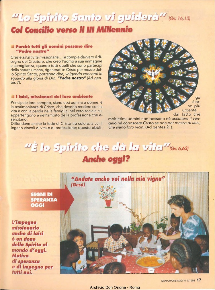 Don Orione oggi, 1998, 05, pagina 17