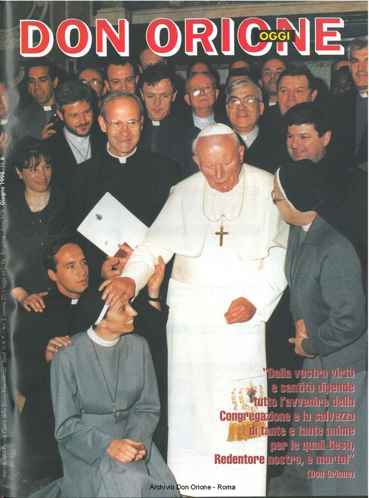 Don Orione oggi, 1998, 06, pagina 1