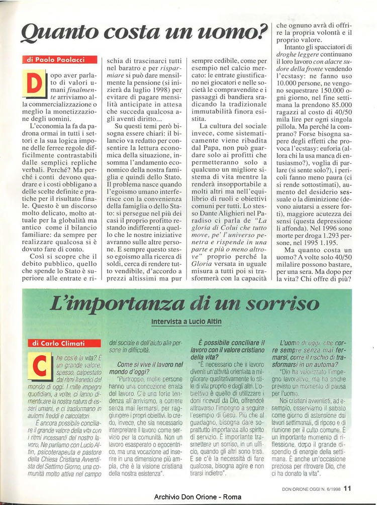 Don Orione oggi, 1998, 06, pagina 11