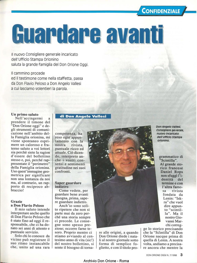 Don Orione oggi, 1998, 07, pagina 3