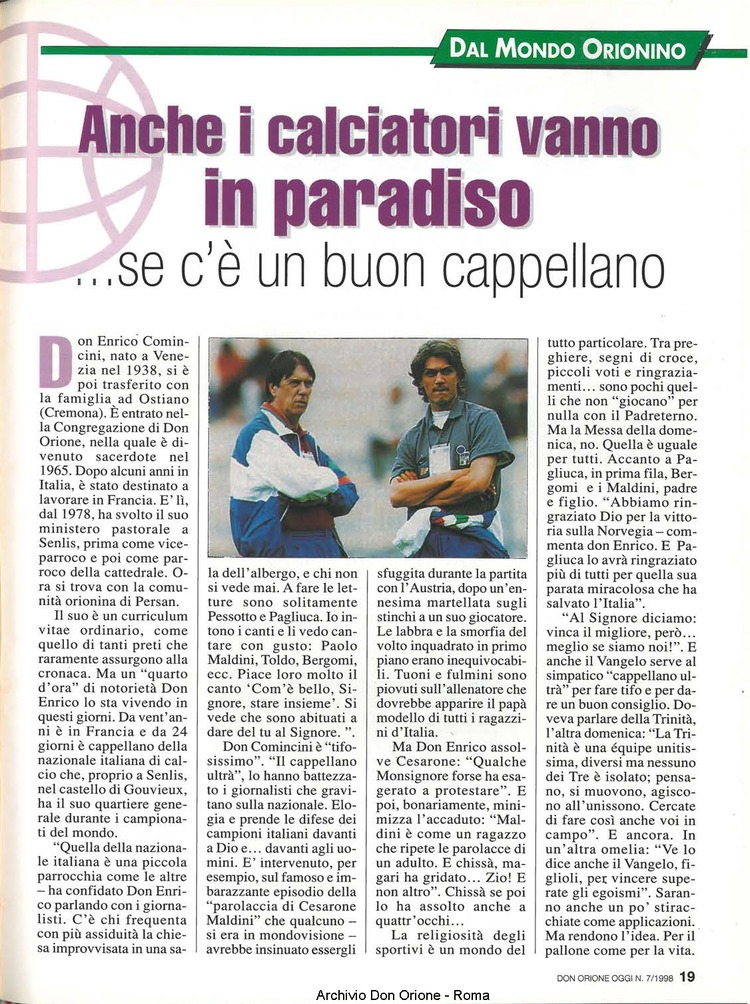Don Orione oggi, 1998, 07, pagina 19