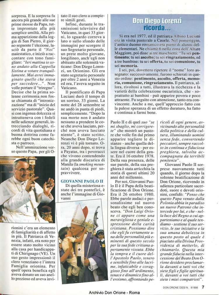 Don Orione oggi, 1998, 08, pagina 7
