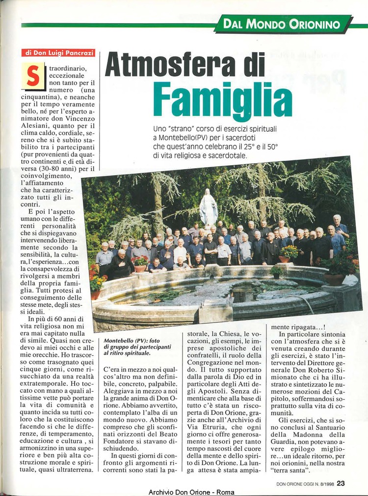 Don Orione oggi, 1998, 08, pagina 23