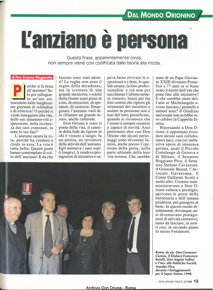 Don Orione oggi, 1998, 09, pagina 13