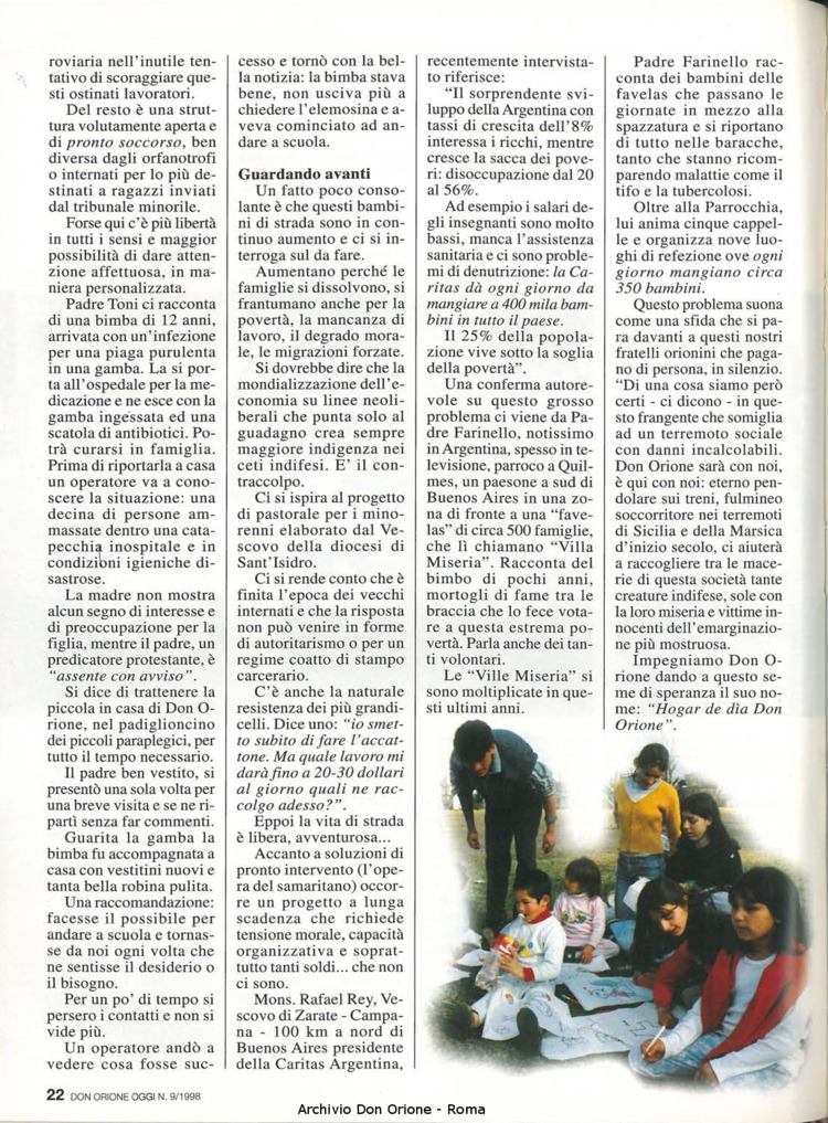 Don Orione oggi, 1998, 09, pagina 22