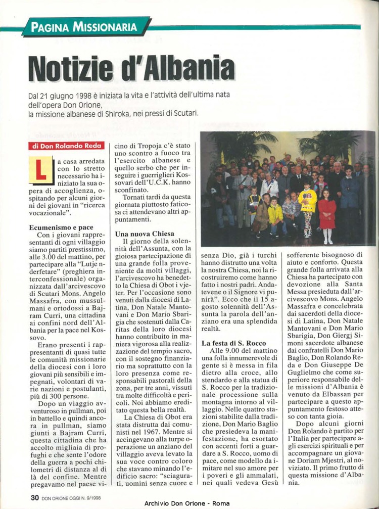 Don Orione oggi, 1998, 09, pagina 30