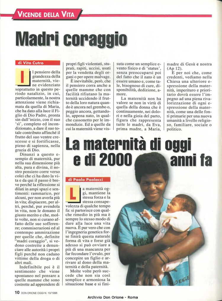 Don Orione oggi, 1998, 10, pagina 10