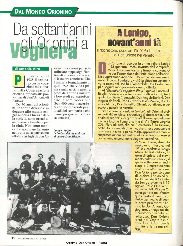 Don Orione oggi, 1998, 10, pagina 12