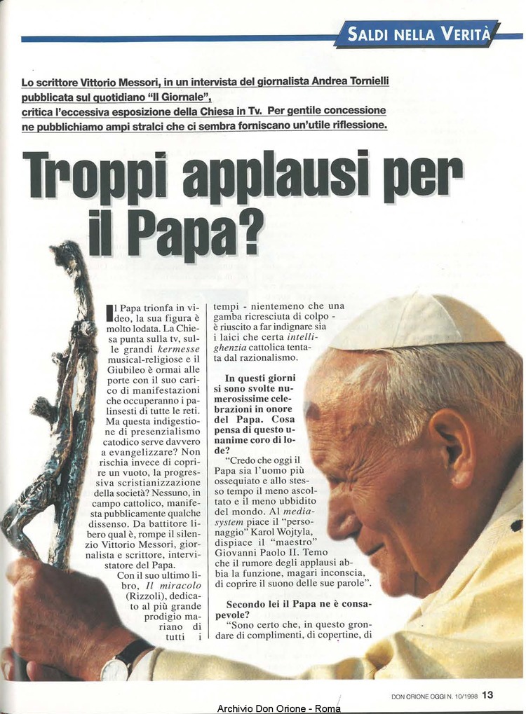 Don Orione oggi, 1998, 10, pagina 13