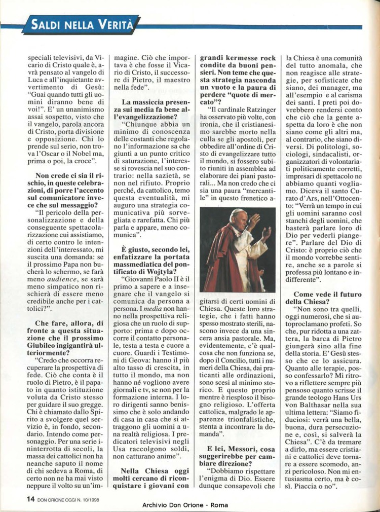 Don Orione oggi, 1998, 10, pagina 14