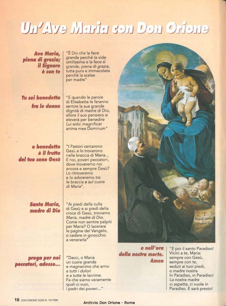 Don Orione oggi, 1998, 10, pagina 18