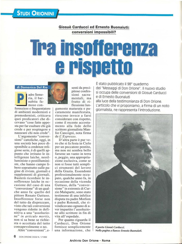 Don Orione oggi, 1999, 01, pagina 6