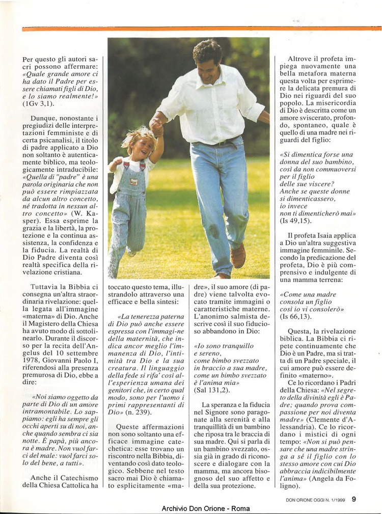 Don Orione oggi, 1999, 01, pagina 9