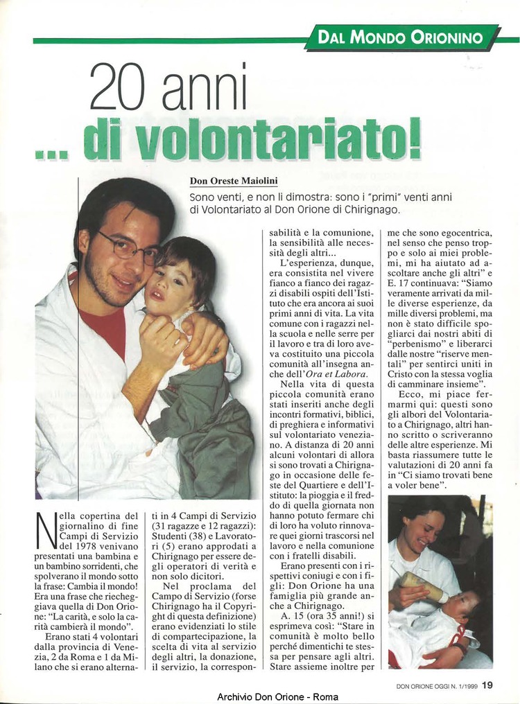 Don Orione oggi, 1999, 01, pagina 19