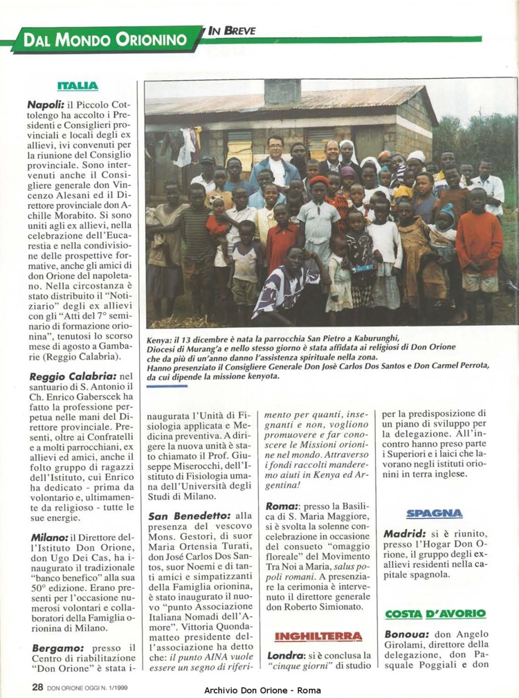 Don Orione oggi, 1999, 01, pagina 28