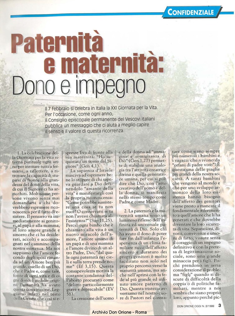 Don Orione oggi, 1999, 02, pagina 3