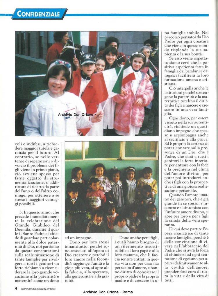 Don Orione oggi, 1999, 02, pagina 4