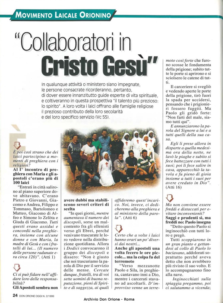 Don Orione oggi, 1999, 02, pagina 24