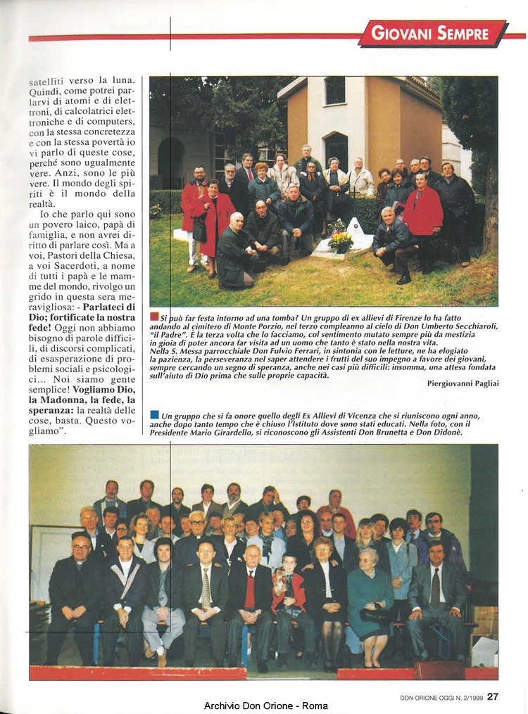 Don Orione oggi, 1999, 02, pagina 27