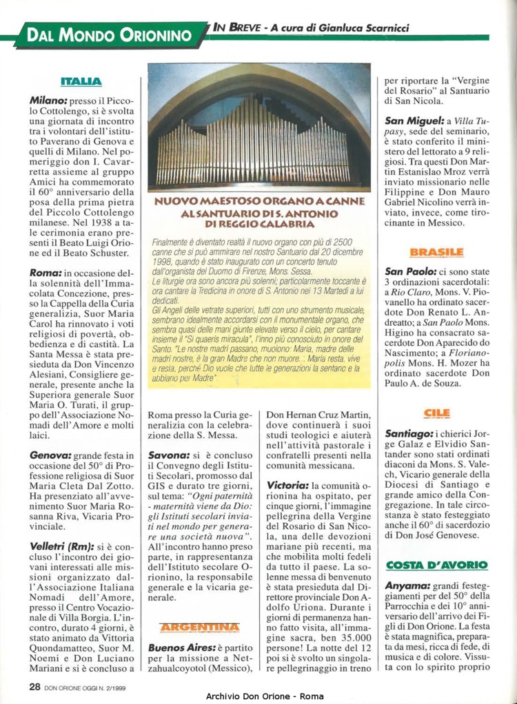 Don Orione oggi, 1999, 02, pagina 28