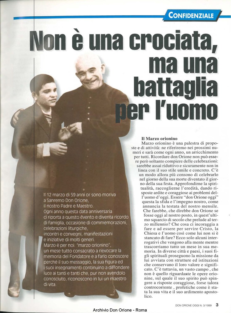 Don Orione oggi, 1999, 03, pagina 3