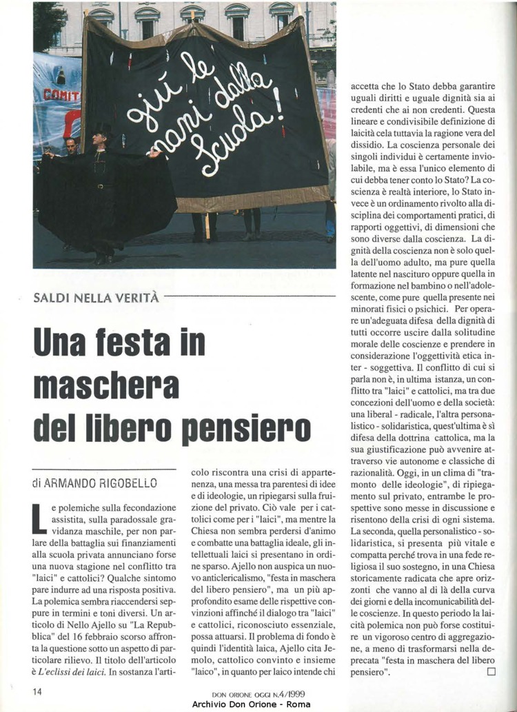 Don Orione oggi, 1999, 04, pagina 14