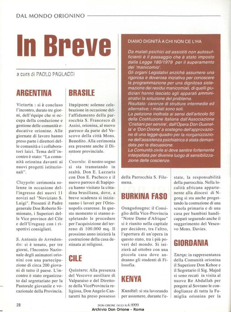 Don Orione oggi, 1999, 04, pagina 28