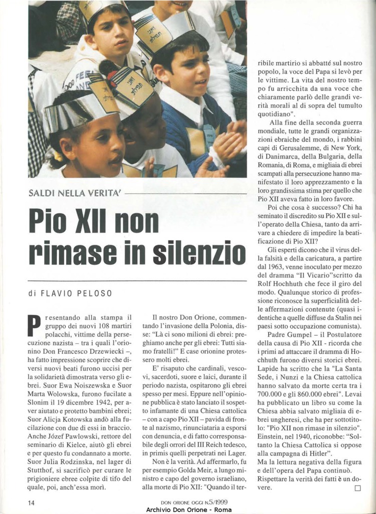 Don Orione oggi, 1999, 05, pagina 14