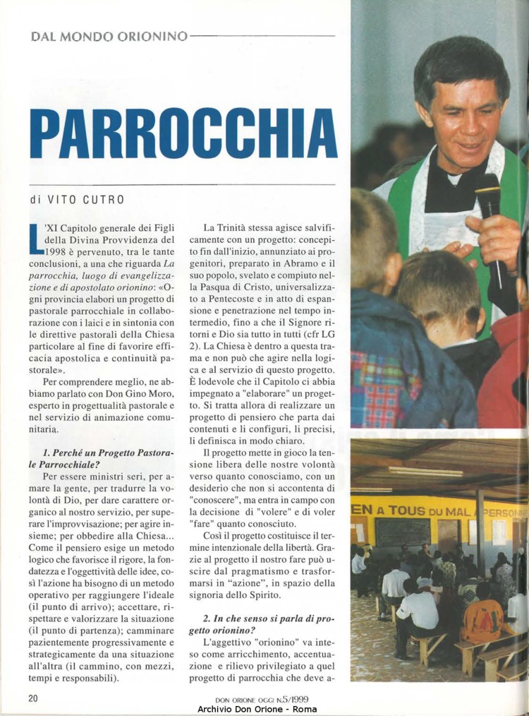 Don Orione oggi, 1999, 05, pagina 20